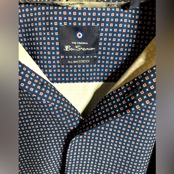 Ben‎ Sherman Slim Fit Shirt Size 16-16.5 32/33 - Picture 5 of 5